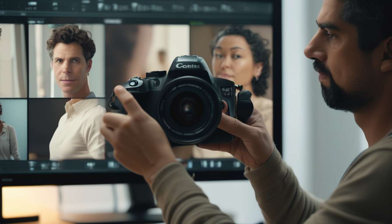 Verificación Digital Apoya La Fotografía Para Adultos Responsable